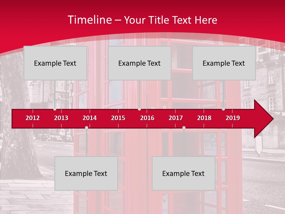 Telephone English White PowerPoint Template
