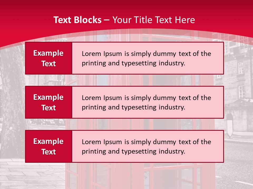 Telephone English White PowerPoint Template