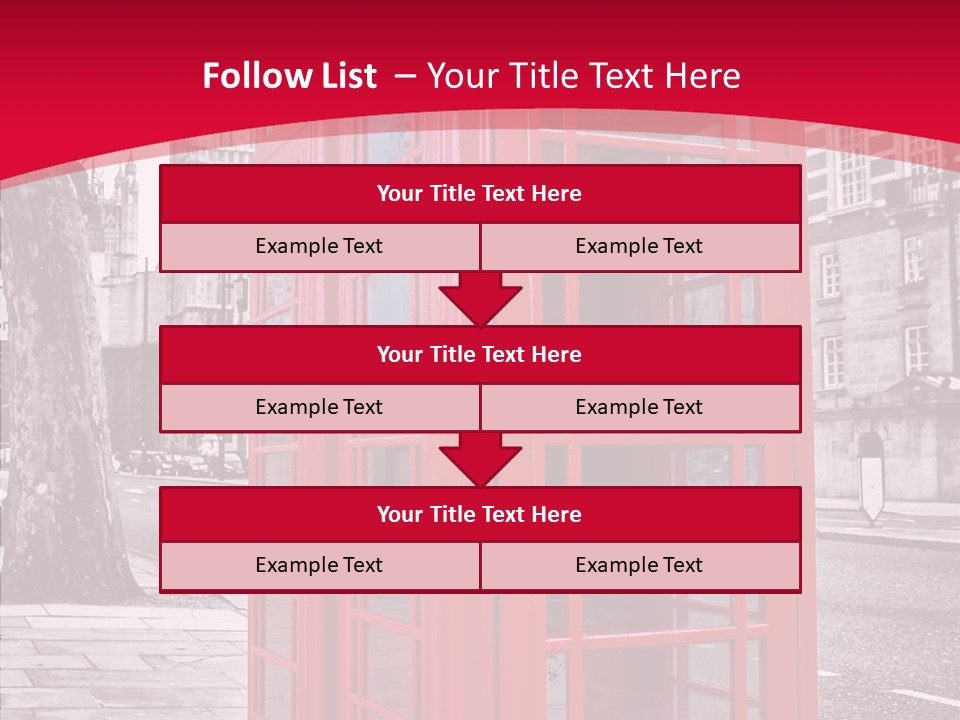 Telephone English White PowerPoint Template