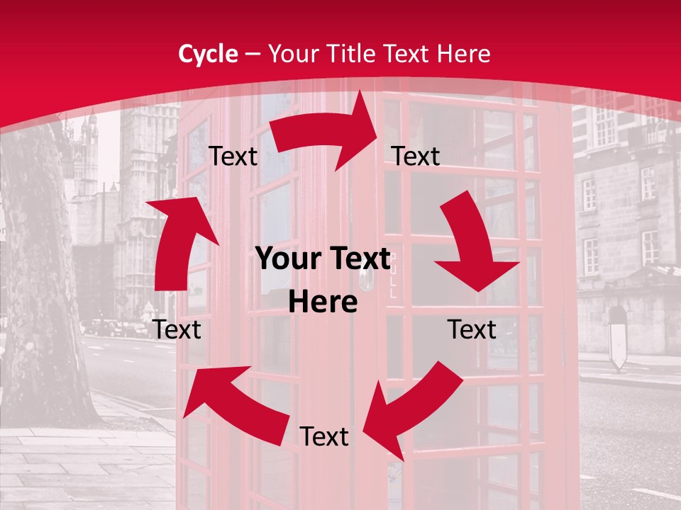 Telephone English White PowerPoint Template