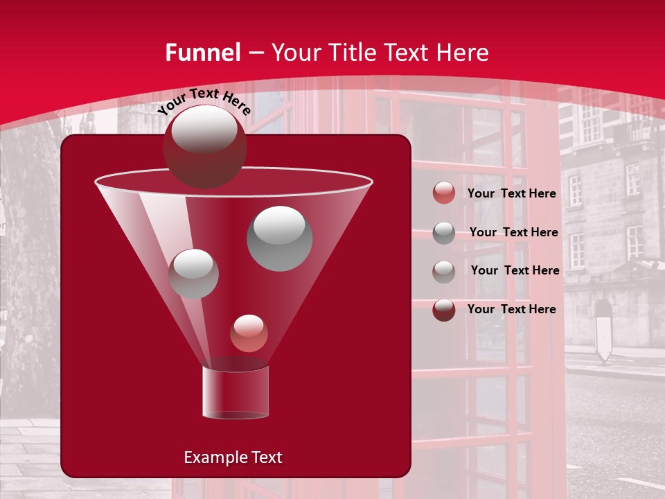 Telephone English White PowerPoint Template
