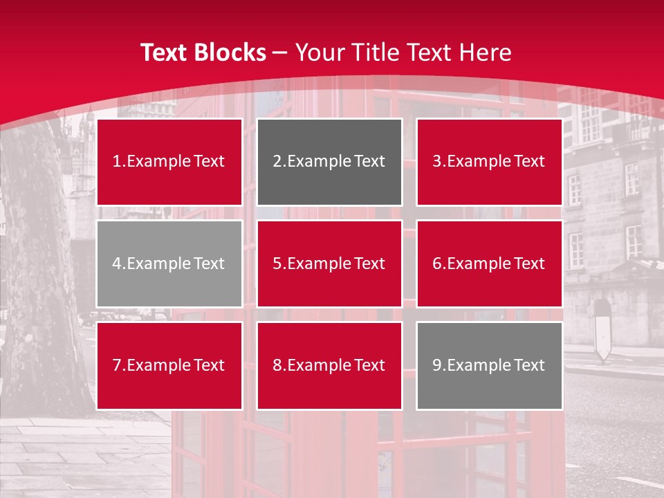 Telephone English White PowerPoint Template