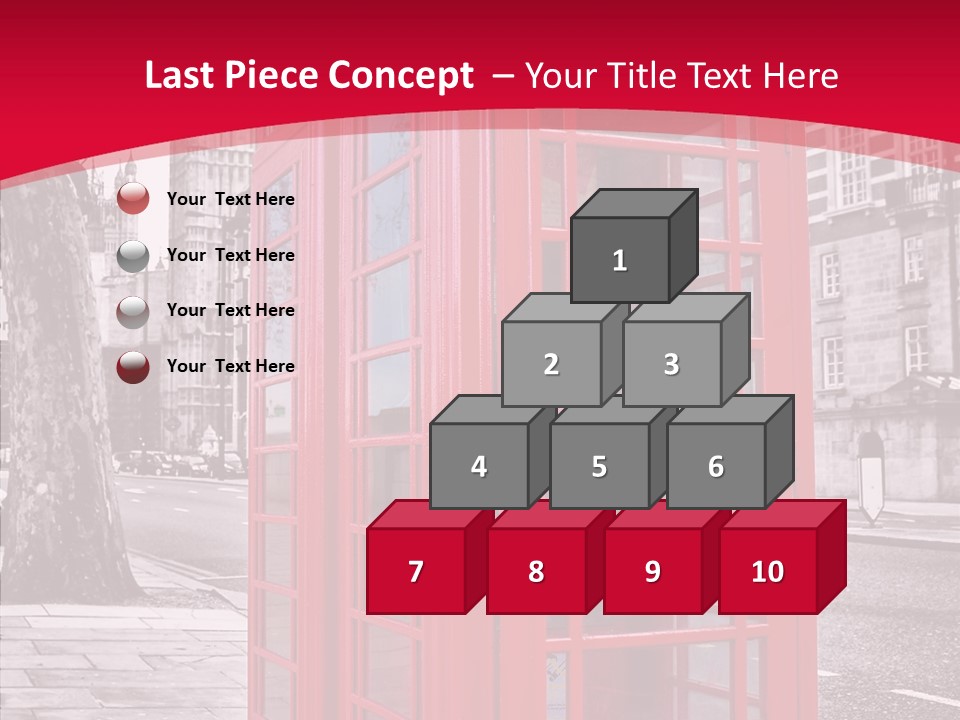 Telephone English White PowerPoint Template