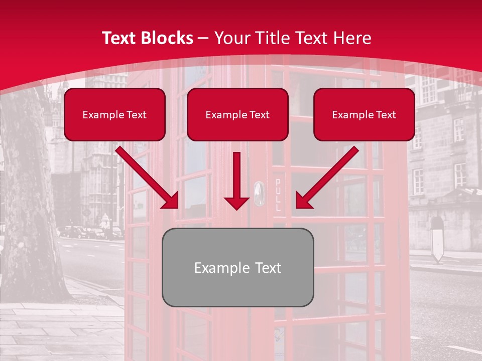 Telephone English White PowerPoint Template