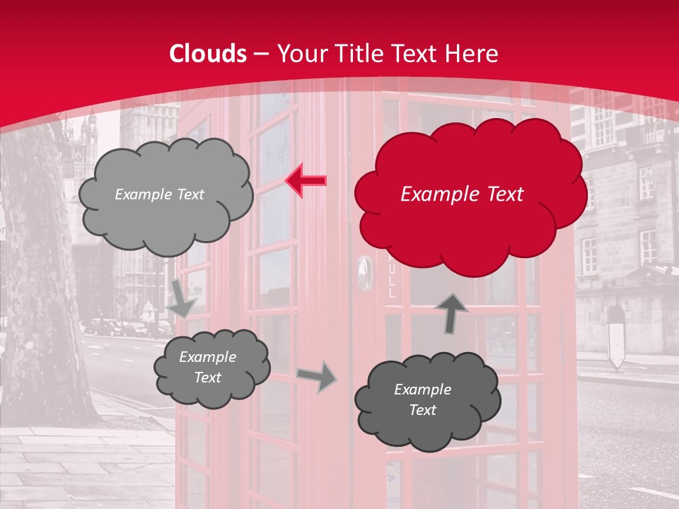 Telephone English White PowerPoint Template