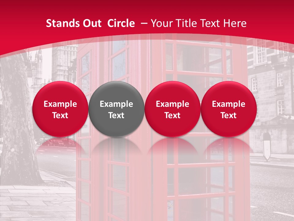 Telephone English White PowerPoint Template
