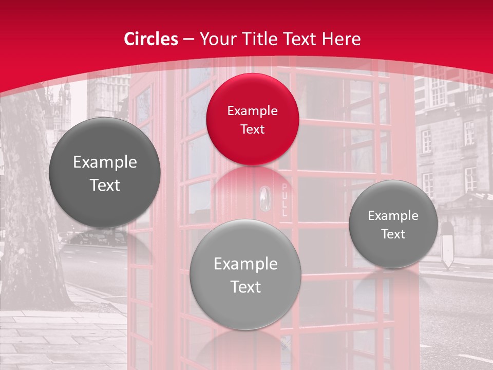 Telephone English White PowerPoint Template