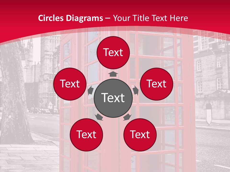 Telephone English White PowerPoint Template