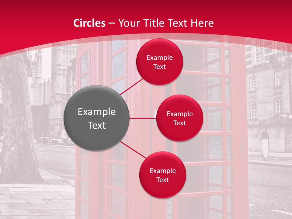 Telephone English White PowerPoint Template