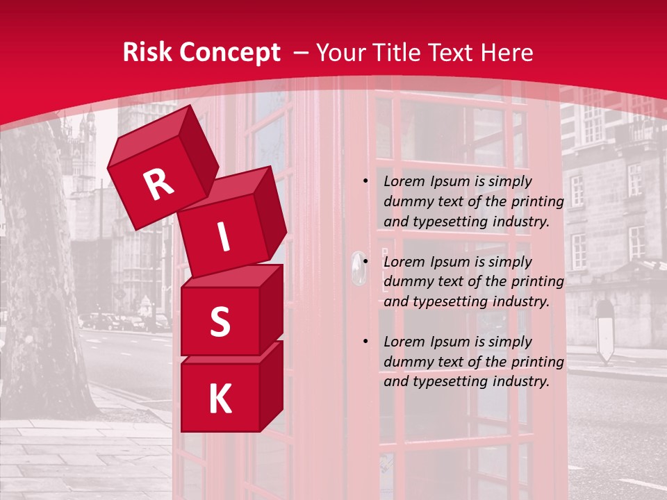 Telephone English White PowerPoint Template