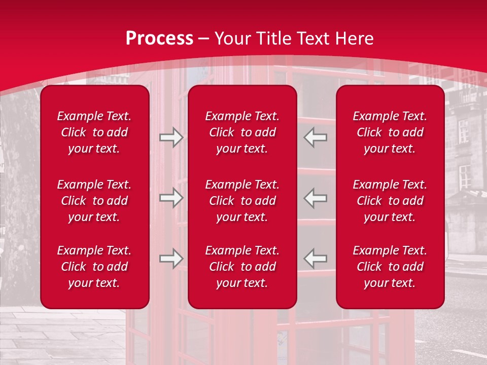 Telephone English White PowerPoint Template