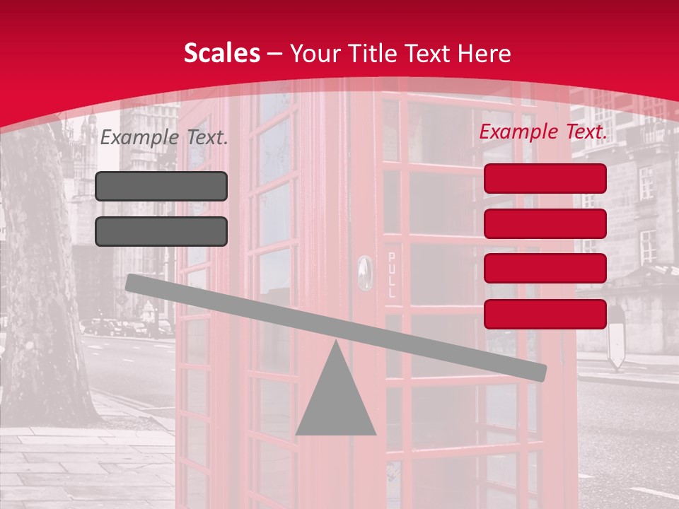 Telephone English White PowerPoint Template