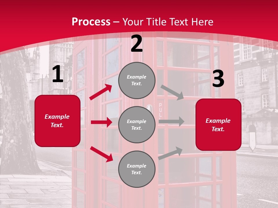 Telephone English White PowerPoint Template
