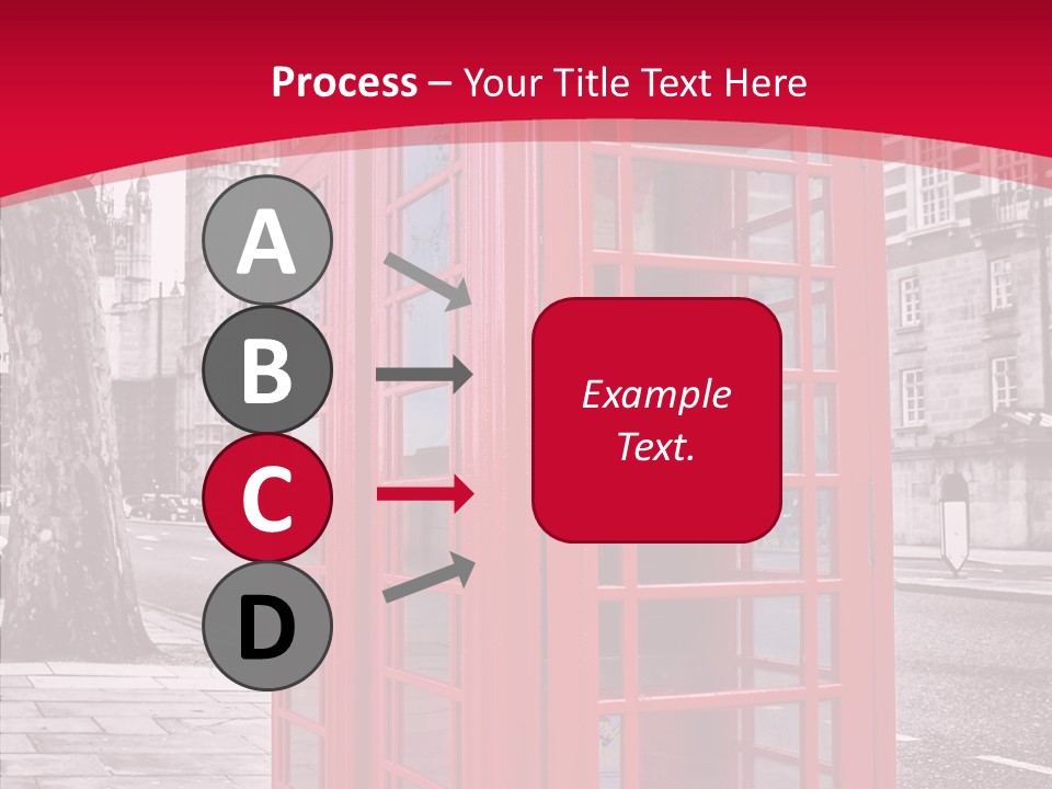 Telephone English White PowerPoint Template