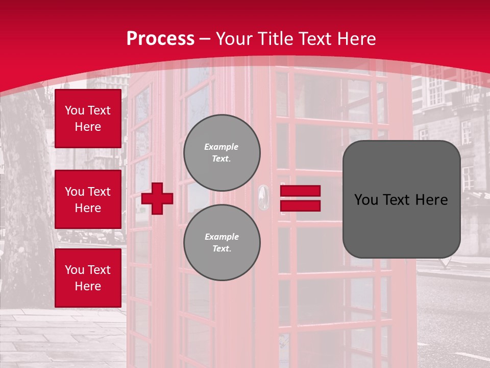 Telephone English White PowerPoint Template