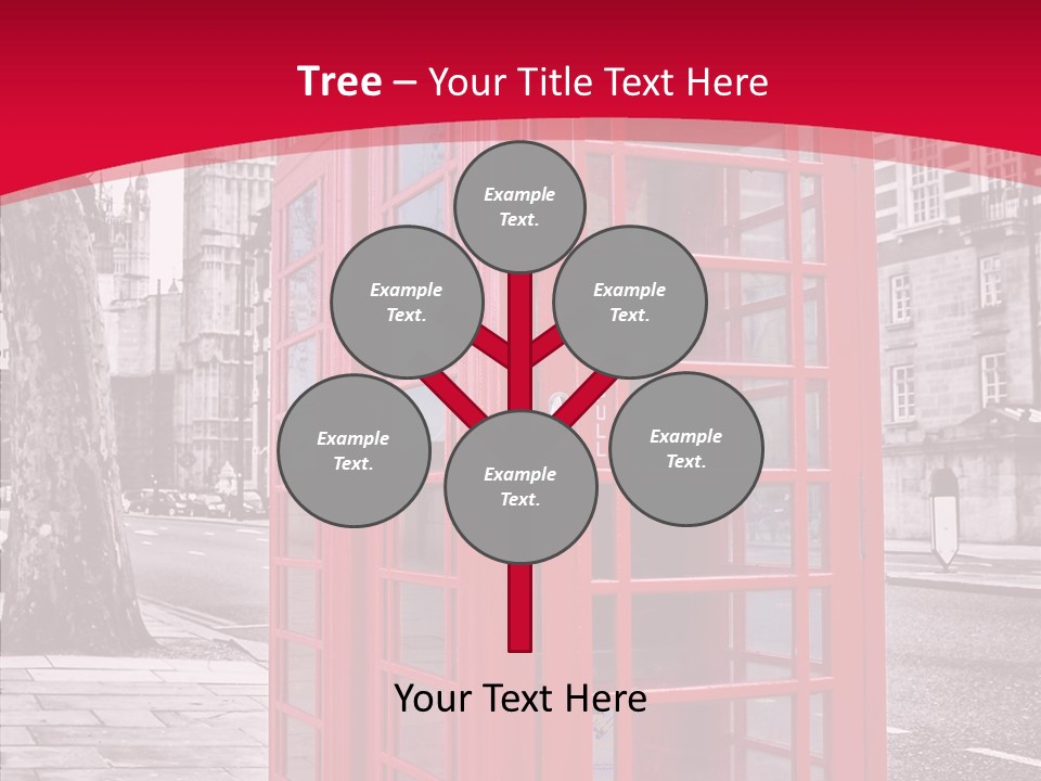 Telephone English White PowerPoint Template