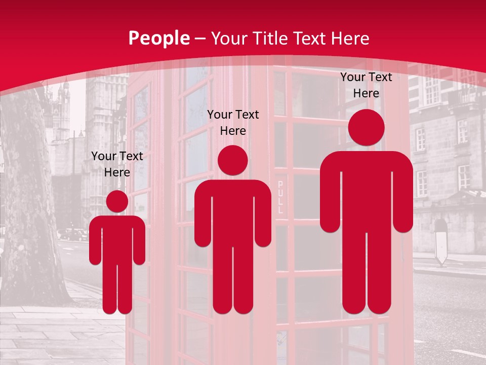 Telephone English White PowerPoint Template