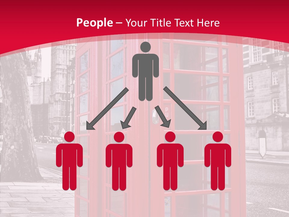 Telephone English White PowerPoint Template