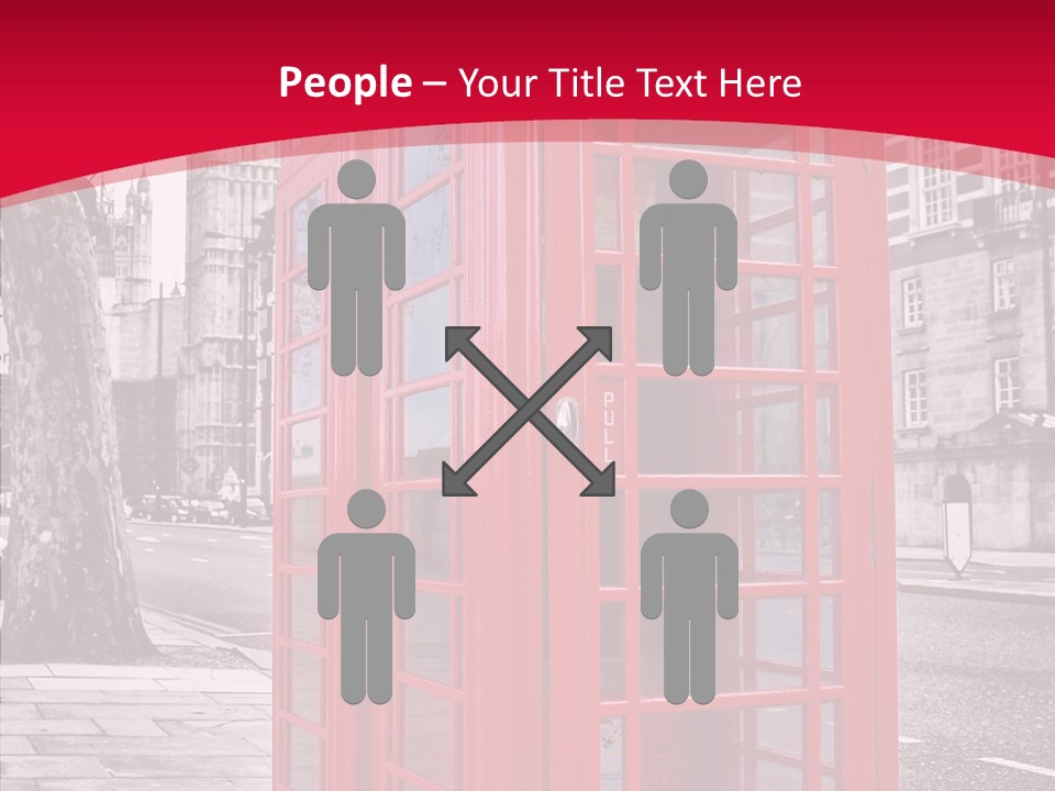 Telephone English White PowerPoint Template