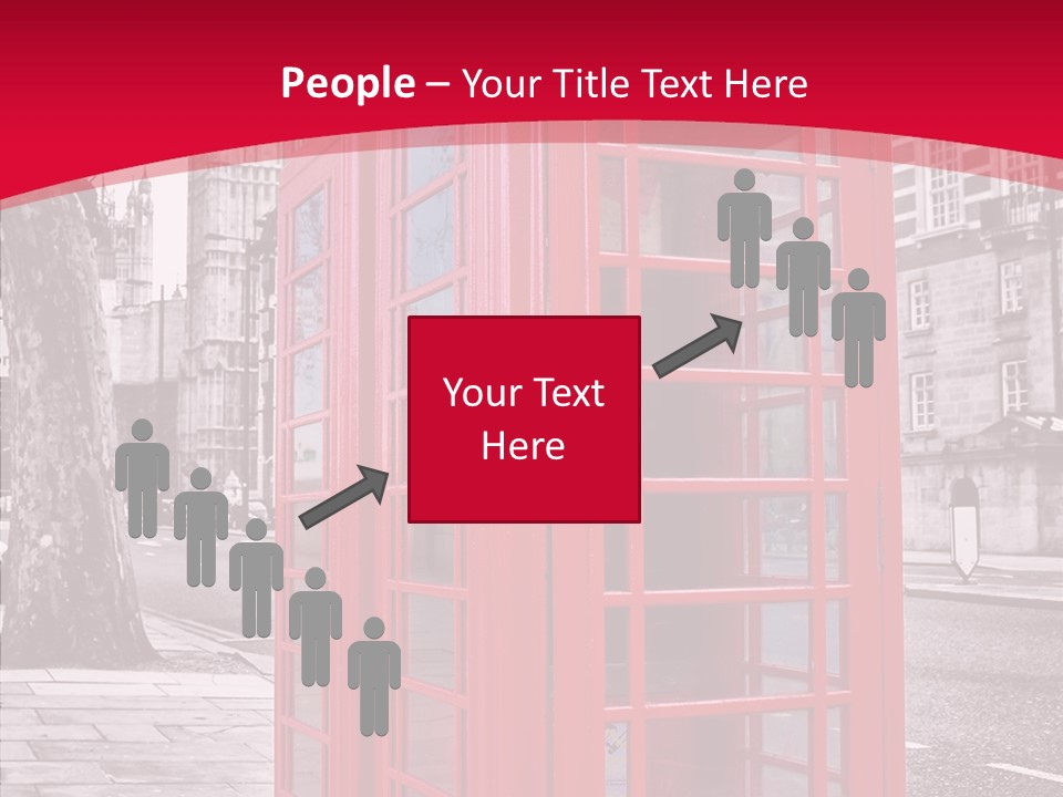 Telephone English White PowerPoint Template