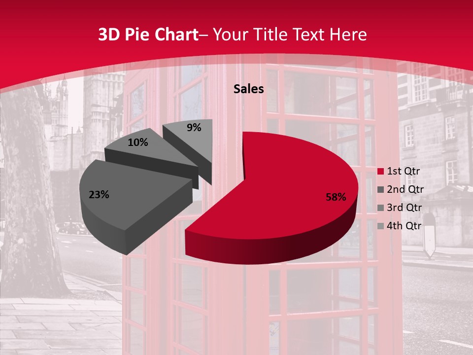 Telephone English White PowerPoint Template