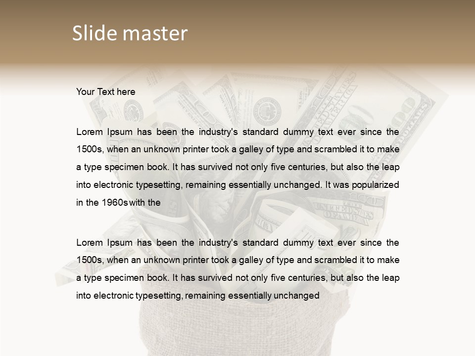 Resources Market Liquid PowerPoint Template