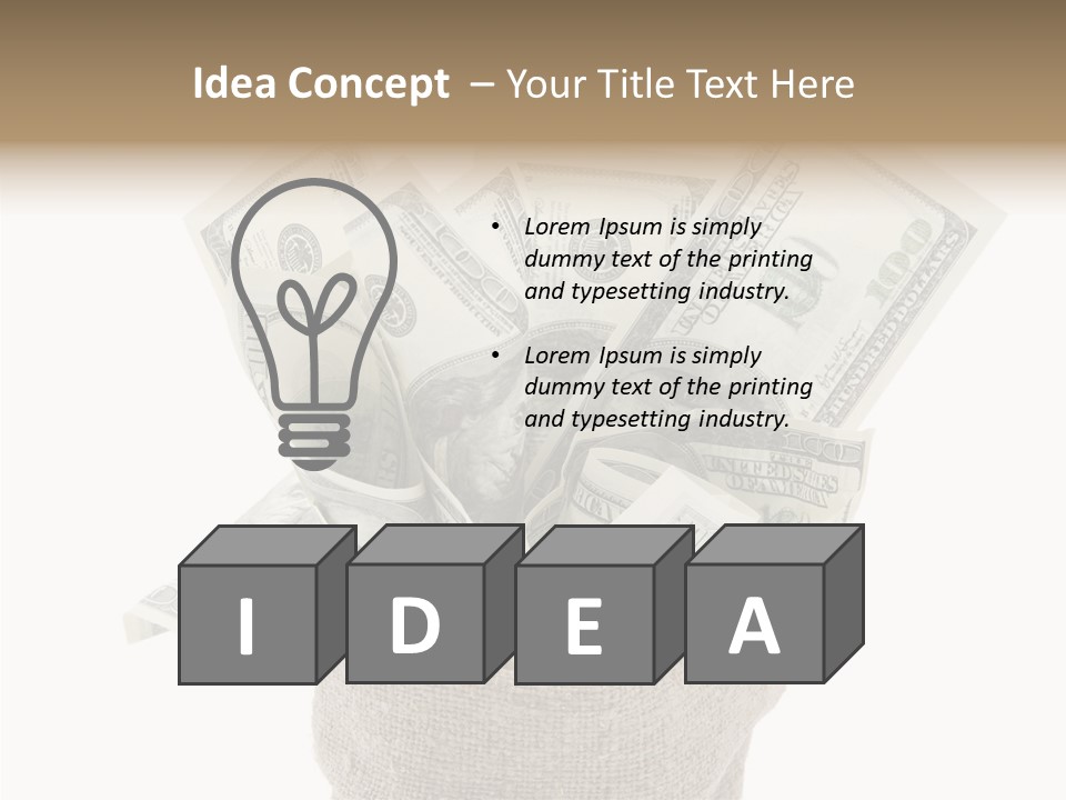 Resources Market Liquid PowerPoint Template