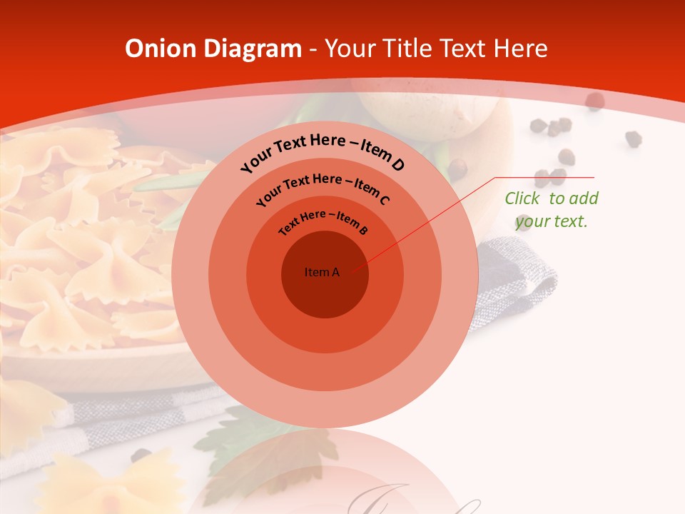 Green Meal Pasta PowerPoint Template