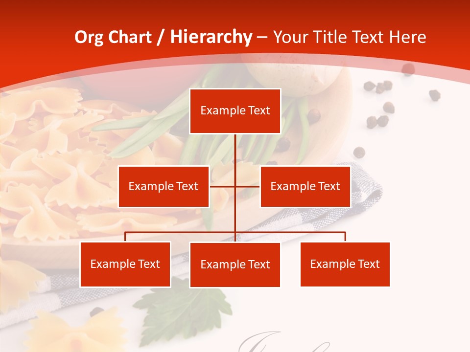Green Meal Pasta PowerPoint Template