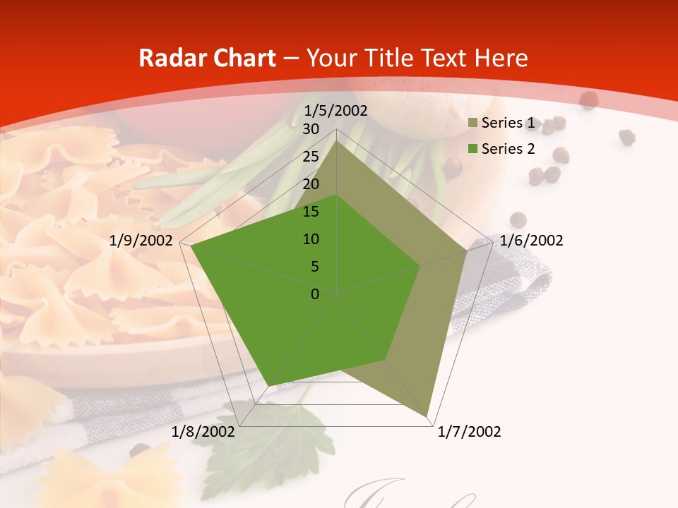 Green Meal Pasta PowerPoint Template