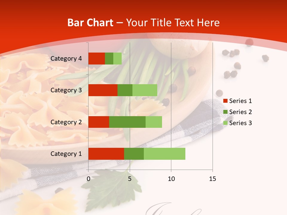 Green Meal Pasta PowerPoint Template