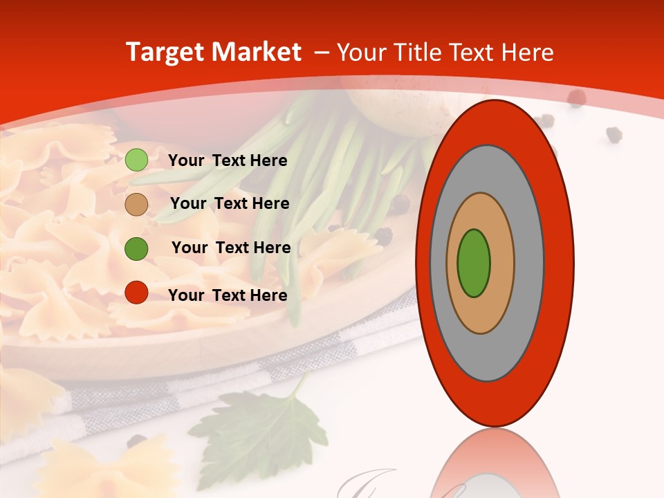 Green Meal Pasta PowerPoint Template