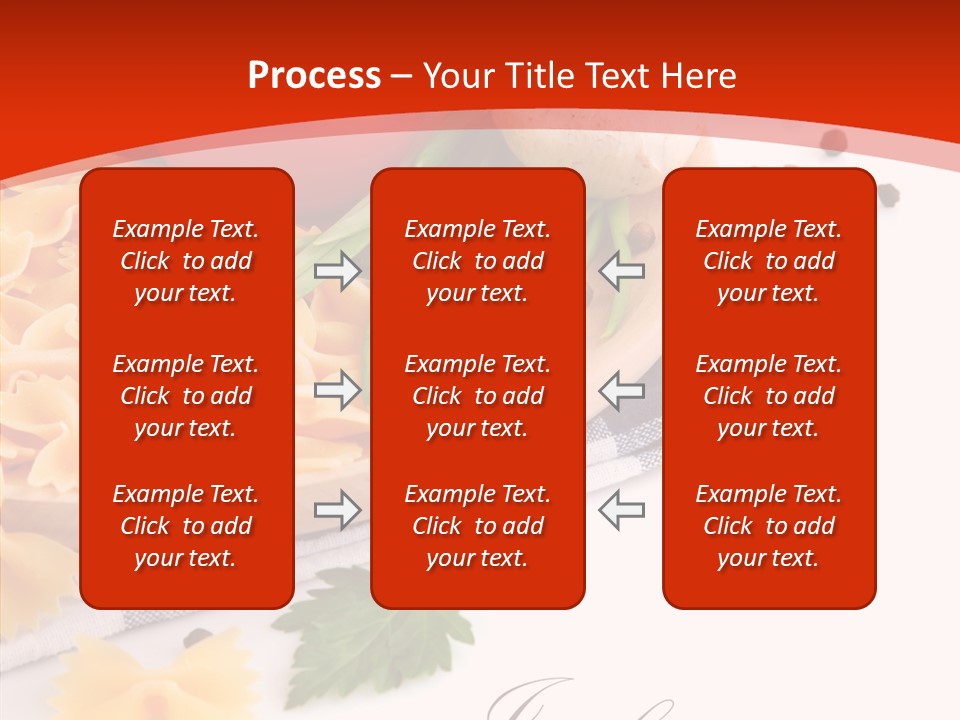 Green Meal Pasta PowerPoint Template