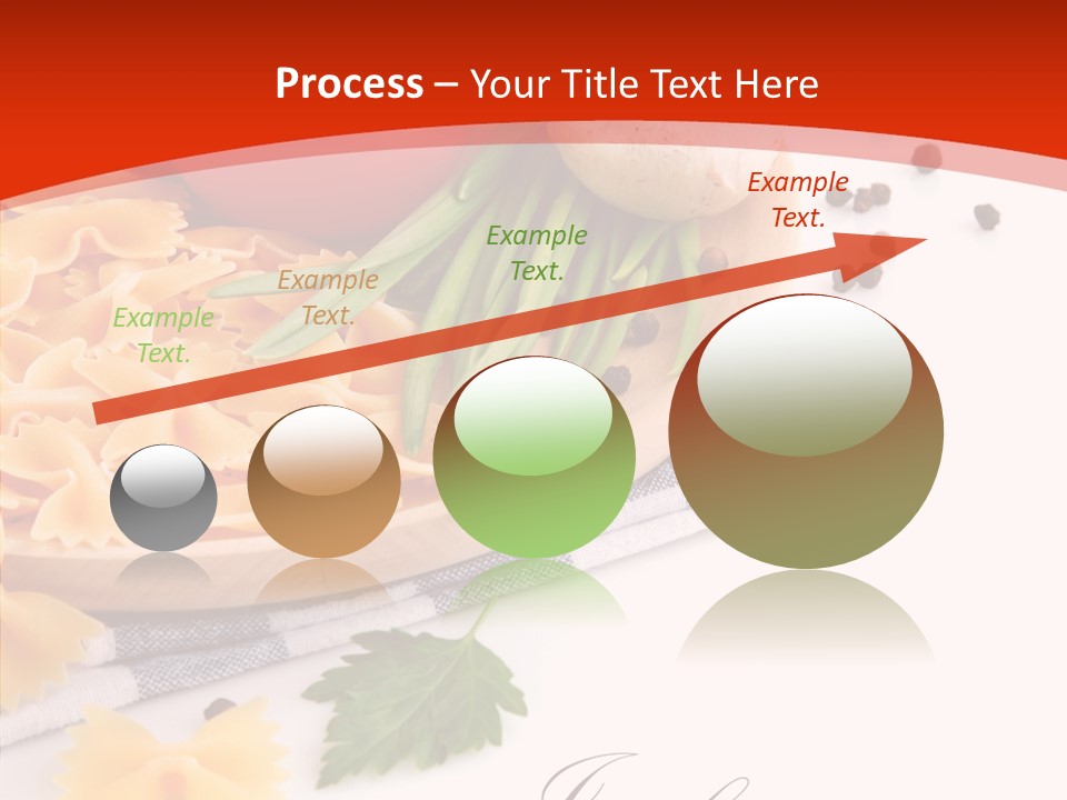 Green Meal Pasta PowerPoint Template