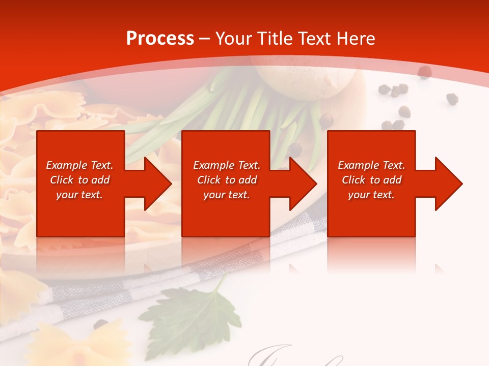 Green Meal Pasta PowerPoint Template