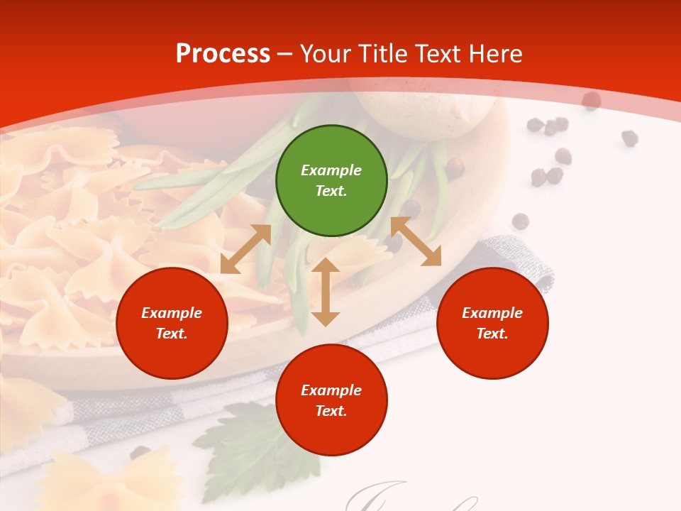 Green Meal Pasta PowerPoint Template