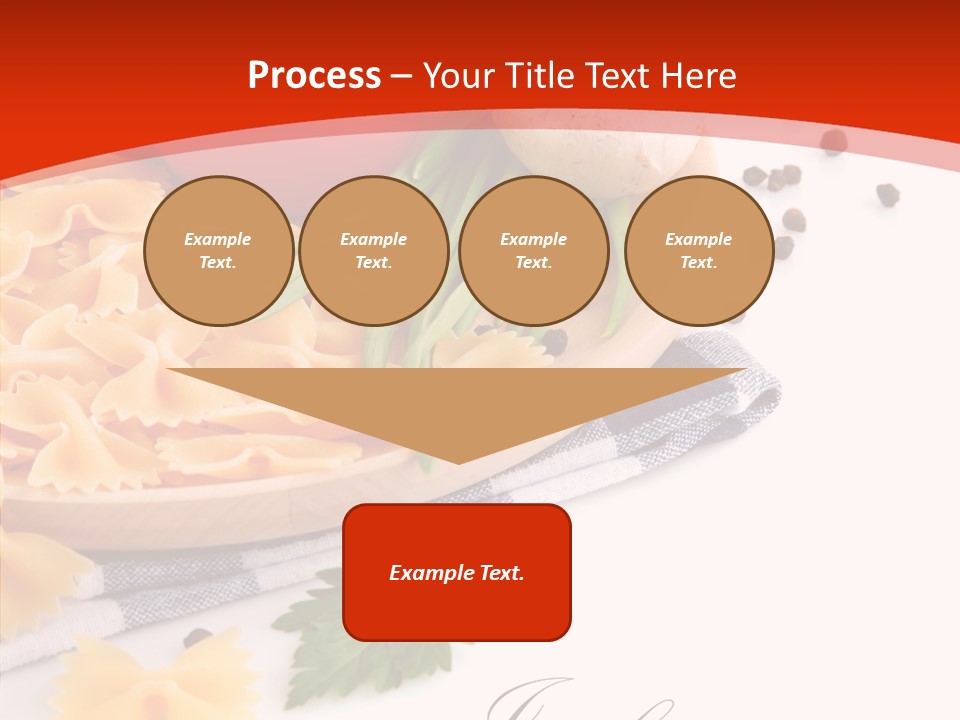 Green Meal Pasta PowerPoint Template