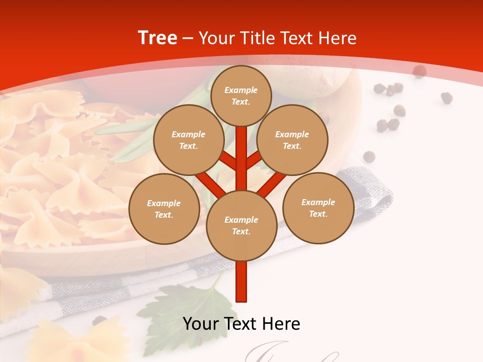 Green Meal Pasta PowerPoint Template