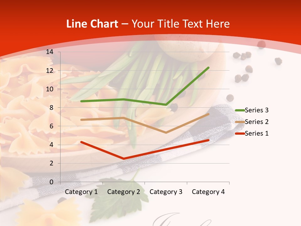 Green Meal Pasta PowerPoint Template