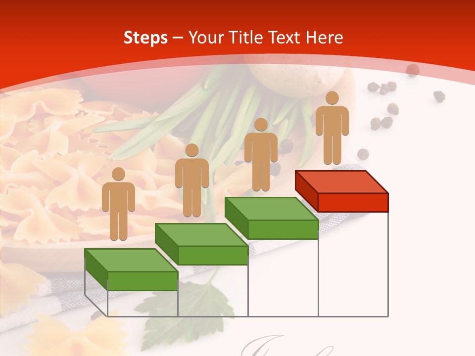 Green Meal Pasta PowerPoint Template