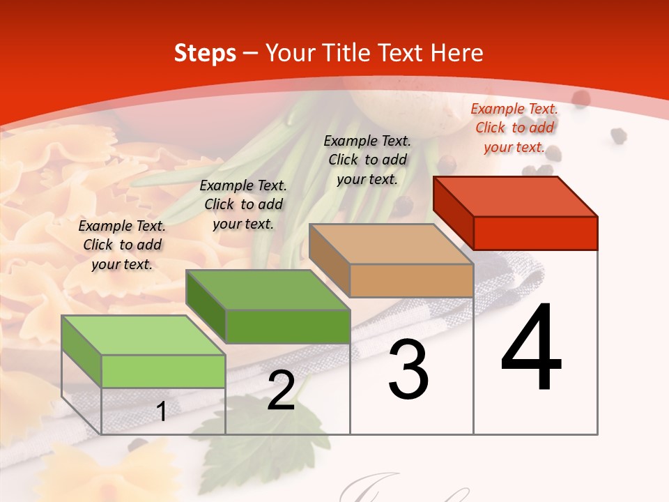 Green Meal Pasta PowerPoint Template