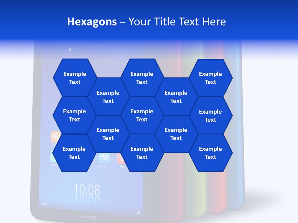 Electronic Notebook Communicator PowerPoint Template