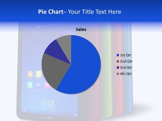 Electronic Notebook Communicator PowerPoint Template