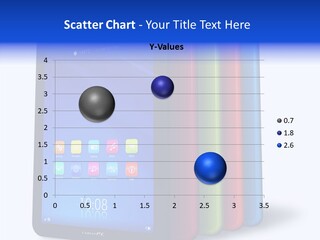 Electronic Notebook Communicator PowerPoint Template