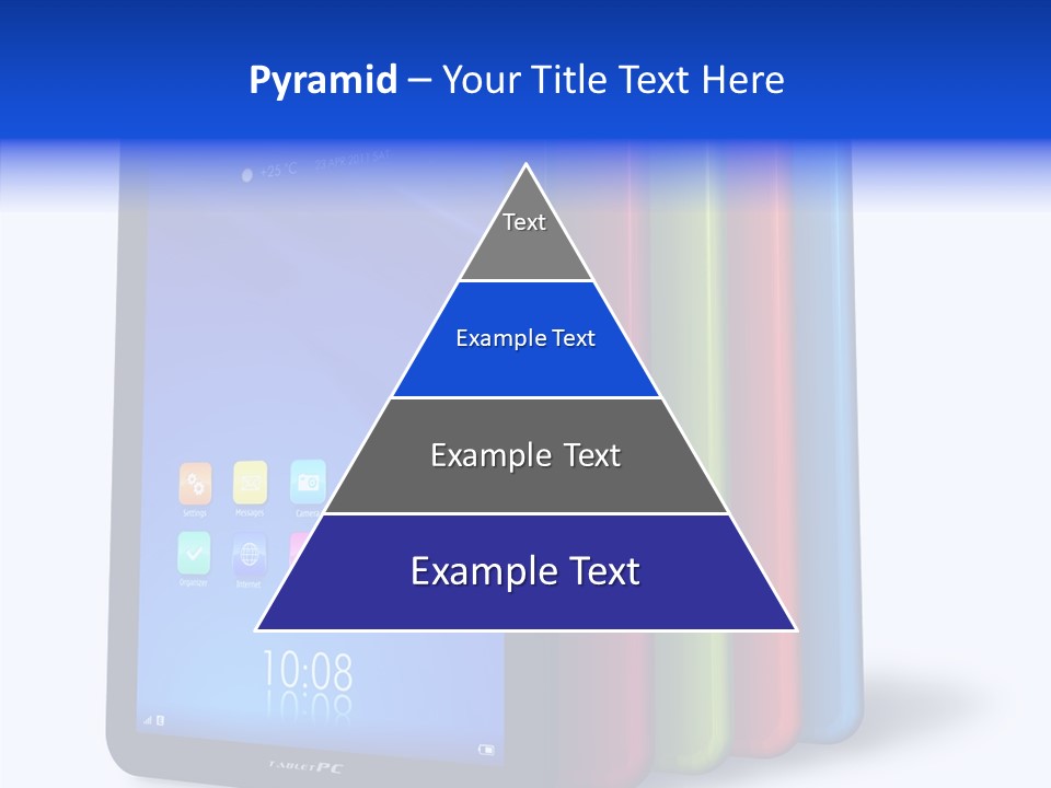 Electronic Notebook Communicator PowerPoint Template