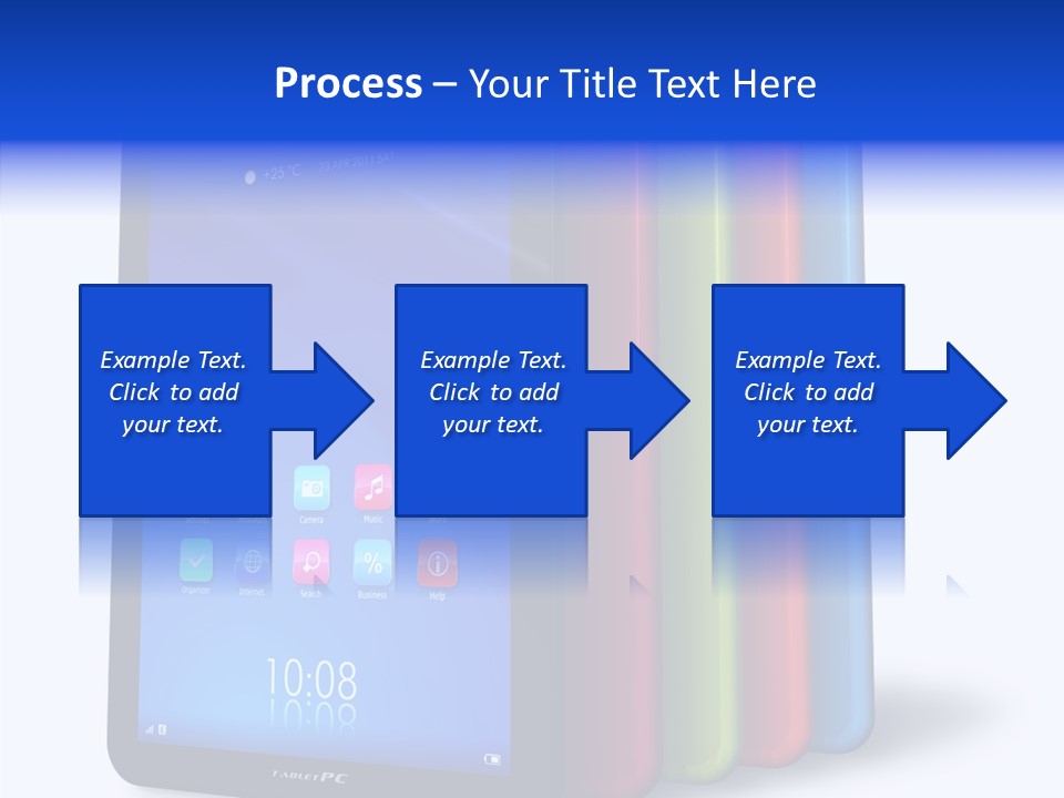 Electronic Notebook Communicator PowerPoint Template