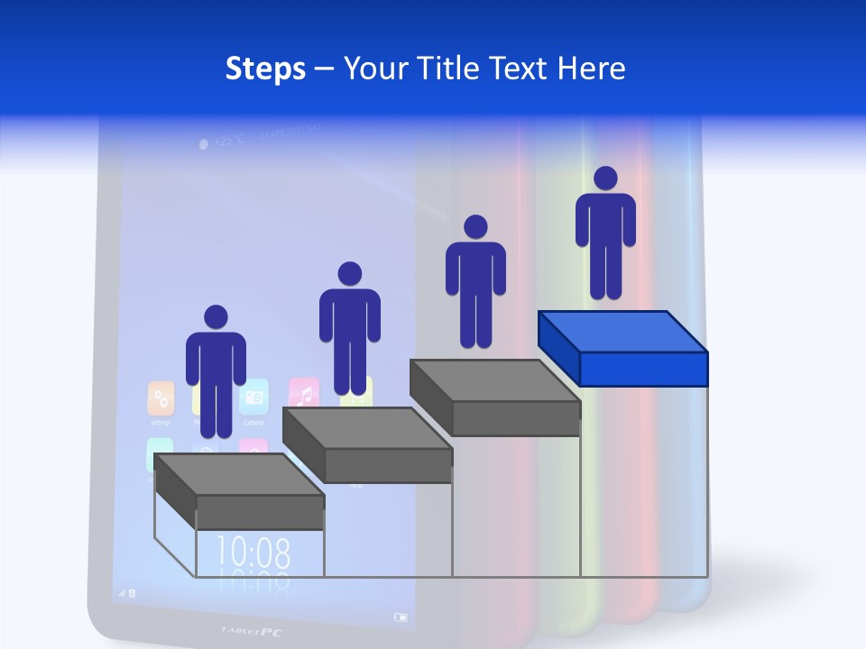 Electronic Notebook Communicator PowerPoint Template