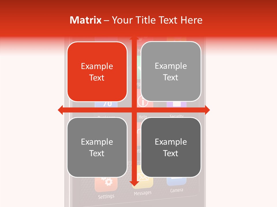 Black Messaging Dialing PowerPoint Template