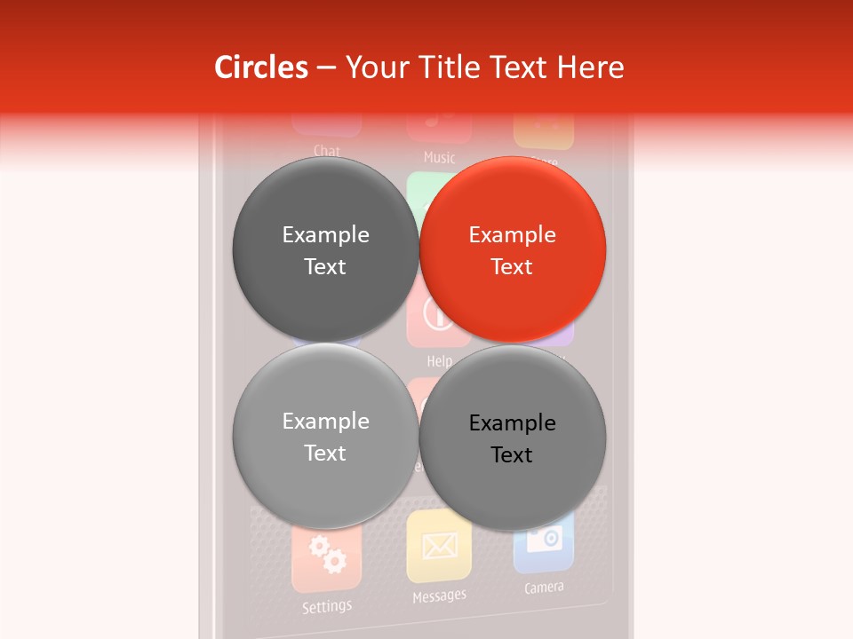 Black Messaging Dialing PowerPoint Template