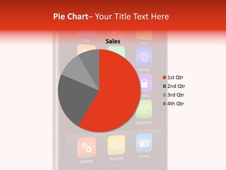 Black Messaging Dialing PowerPoint Template